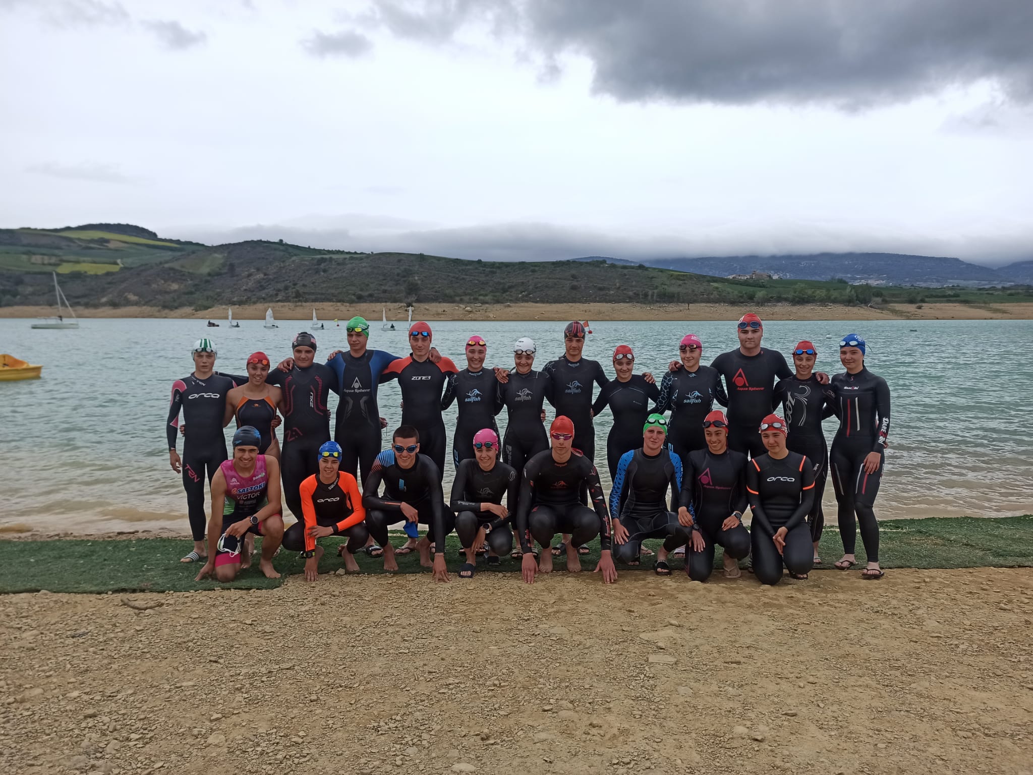 Concentración del grupo de perfeccionamiento de la FNT en Aritzaleku